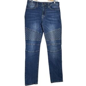 Guess women’s jeans‎ size 31 blue denim pants decorative stitching